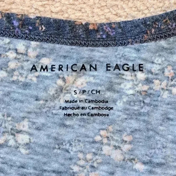 ❤️ American Eagle Floral Tank Top Small - Picture 9 of 9